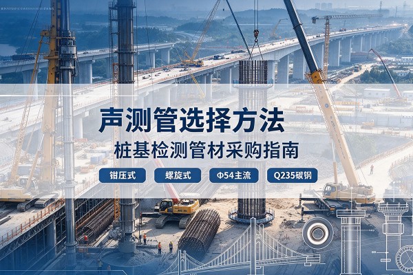 鄂州声测管选型标准